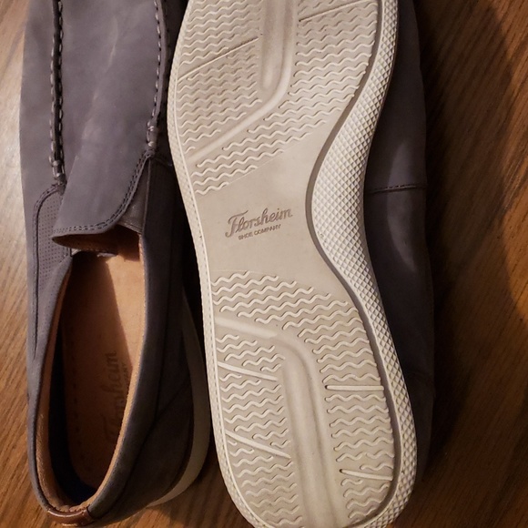Mens Florham Leather Slip ons - Picture 3 of 4